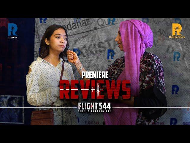 Exclusive Reactions from Flight 544 Documentary Premiere | Aqsa Akbar | RDF