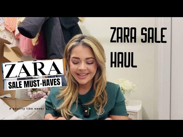 Zara Sale Haul | ONLINE BOXING DAY 40% OFF most recent Sale