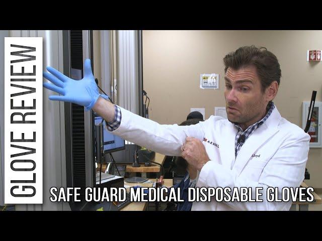 Janky (which is a technical term) - Safe Guard Medical Disposable Gloves Review