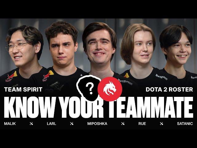 TEAM SPIRIT: KNOW YOUR TEAMMATE (ENG SUB)