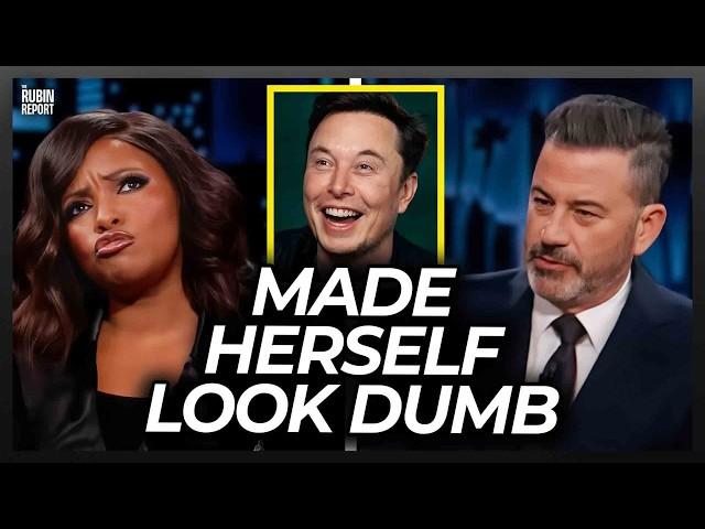 Jimmy Kimmel’s Audience Shocked at How Dumb Jasmine Crockett Actually Is