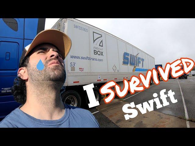 1 year review surviving swift | Pay | #truckdriver #truck #life #swift