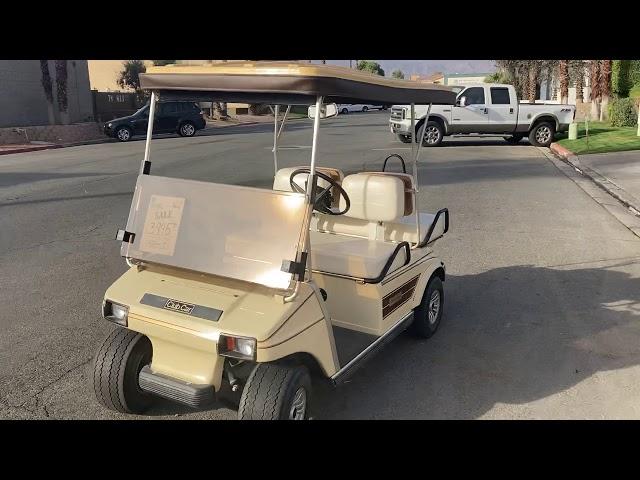 Desert Beige Club Car Fairway Villager 4-Passenger Golf Cart Virtual Test Drive