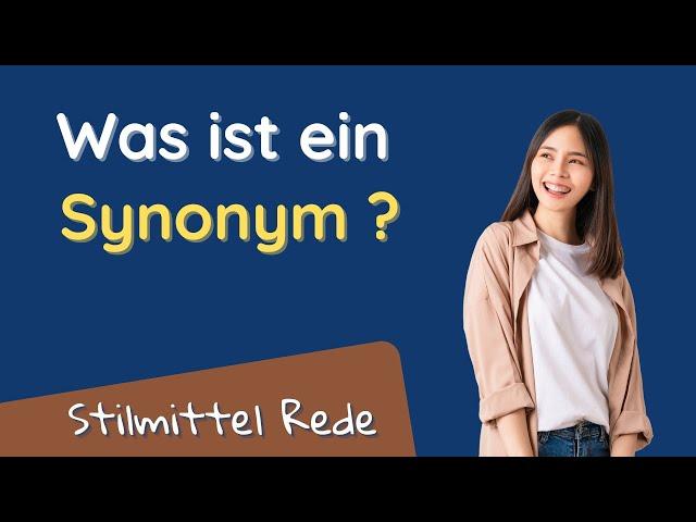 Synonyme leicht erklärt  Kreativität und Sprachgefühl fördern