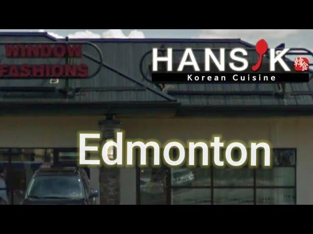 Hansik in Edmonton