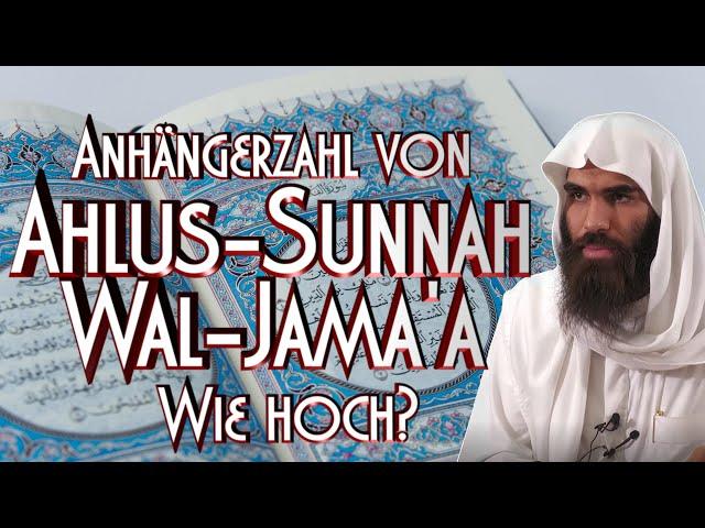 ANHÄNGERZAHL AHLUS-SUNNAH WAL-JAMA‘AH - WIE HOCH? mit Ibrahim in Braunschweig