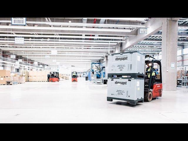 From Hohenlohe to the world – The new ebm-papst distribution center