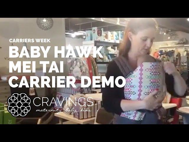 Carriers Week at Cravings! Baby Hawk Mei Tai Carrier