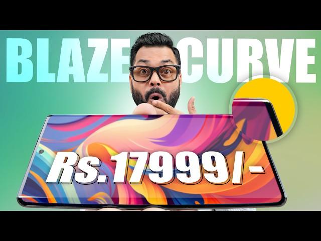 Lava Blaze Curve 5G Unboxing & First Impressions 3D Curved Screen, Dimensity 7050 @₹17,999*!?