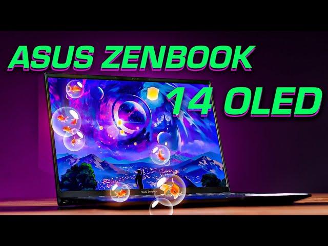 Обзор ASUS Zenbook 14 OLED. Достойный ультрабук для работы.