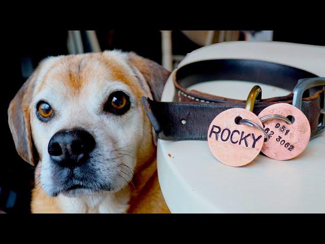 How to Make copper dog tags