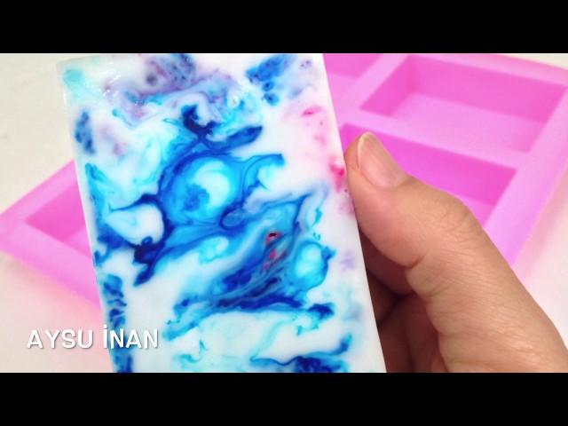 TIE DYE SOAP | DIY MELT AND POUR SOAP MAKING IDEA FOR BEGINNERS AT HOME