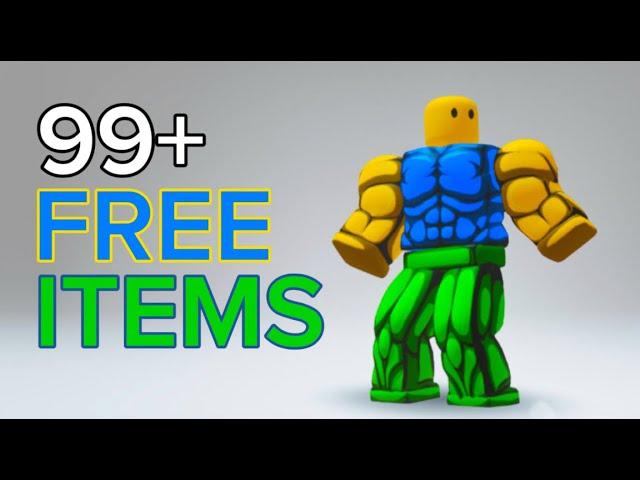 GET 99 FREE ROBLOX ITEMS! (2024)