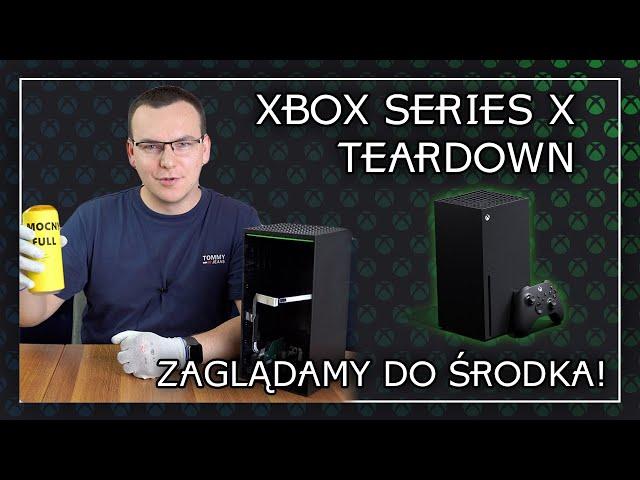 Xbox Series X Teardown - jak rozebrać najnowszą konsolę Microsoftu ?Omówienie sprzętu który nie dymi