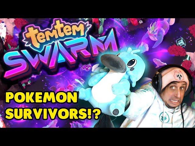 POKEMON SURVIVORS?! MONSTER COLLECTION BULLET HEAVEN?! IT'S TEM TEM SWARM!