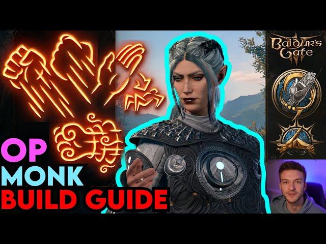 OP OPEN HAND MONK Build Guide: Baldur's Gate 3