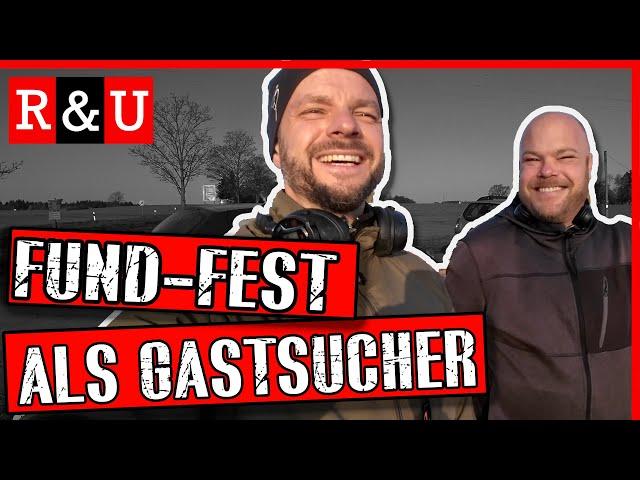 FUNDFEST als GASTSUCHER #sondeln #metaldetecting #lechsonde