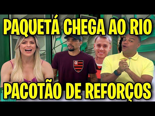 RENATA FAN E DENILSON RASGARAM O VERBO! PAQUETÁ E RICHARLISON NO FLAMENGO