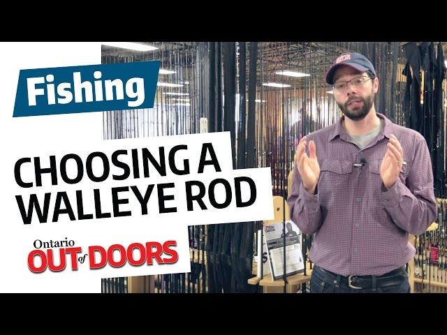 Choosing a walleye rod