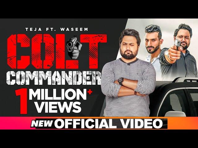 COLT COMMANDER (Official Video) Tayyab Amin Teja | Malix Waseem | Punjabi Song 2020 | Geet Machine |