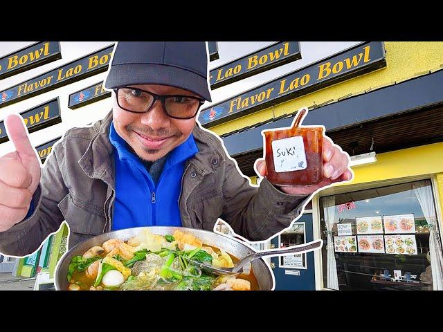 Lao (Laotian) Food In Green Lake Neighborhood Of North Seattle | Flavor Lao Bowl | Lao Food Movement