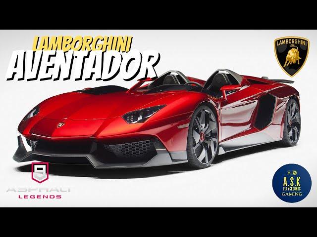 Mighty Lamborghini Aventador J | Asphalt 9 Legends | ASKPG