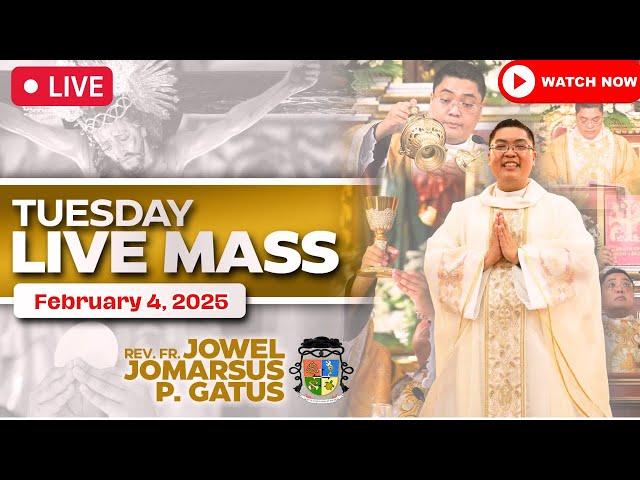 FILIPINO LIVE MASS TODAY ONLINE II FEBRUARY 4, 2025 II FR. JOWEL JOMARSUS GATUS