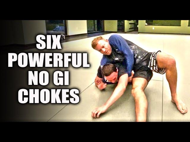 Six Powerful No Gi Chokes | Submission Grappling Essentials