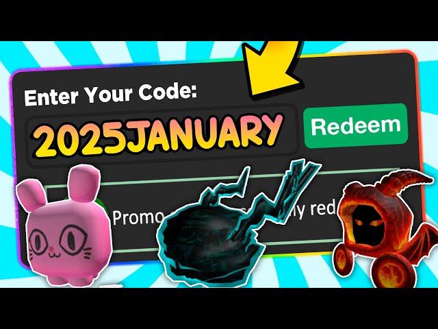 *6 NEW CODES* ALL JANUARY 2025 Roblox Promo Codes For ROBLOX FREE Items 2024 (UPDATED)