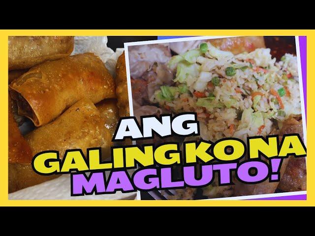 NAGLUTO AKO NG LUMPIA AND SIOMAI! BOYFRIEND APPROVED 