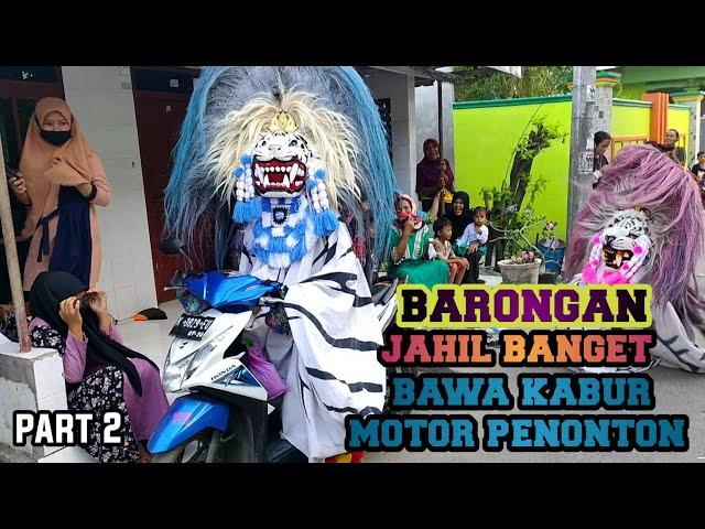 NAKAL BANGET!! Aksi Barongan Galak - WONG WORO