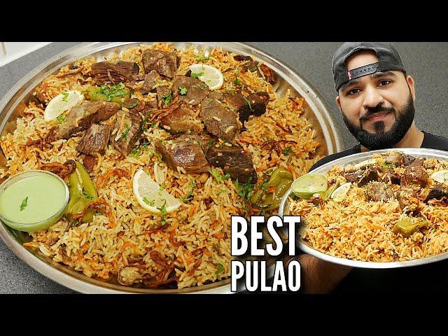 Mutton/Lamb Pulao Recipe | Best Rice Dish Ever