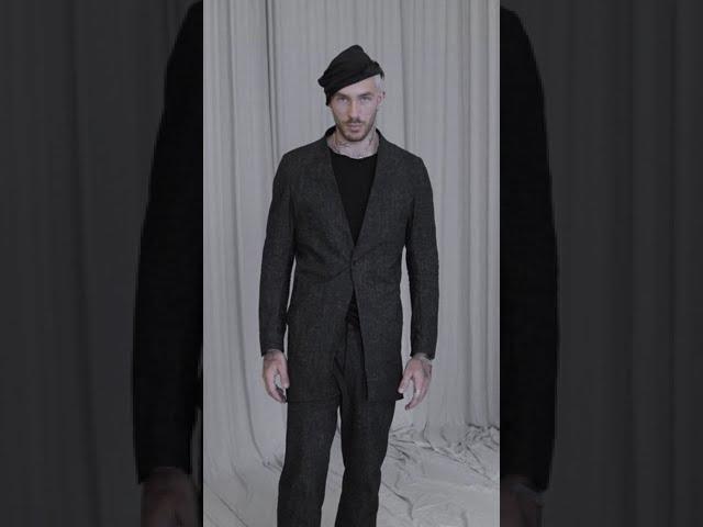 EIGENSINNIG AVANT-GARDE FASHION | men's autumn/winter ensemble 'Fromm' & 'Meinong'