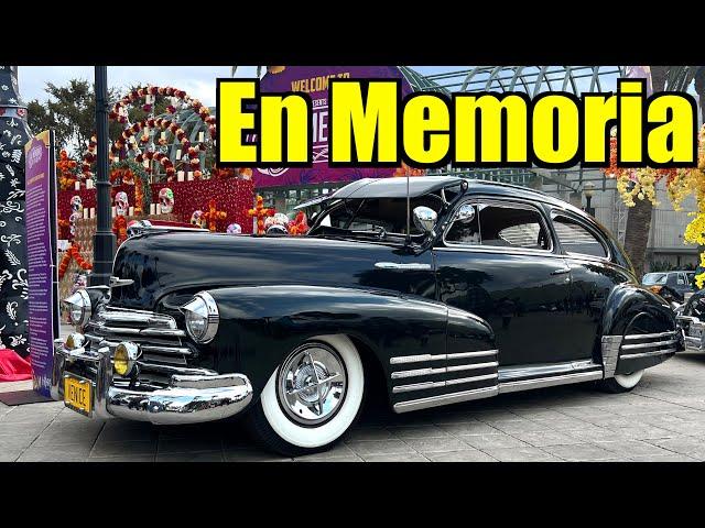 En Memoria 2024 - Dia De Los Muertos Lowrider Car Show At Pomona Fairplex