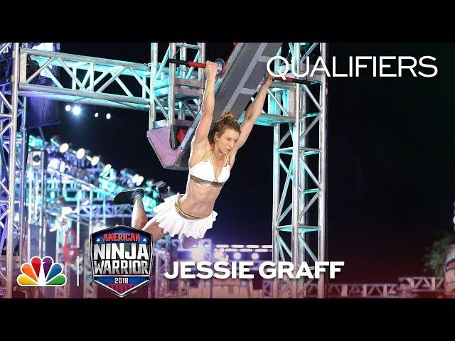 Jessie Graff at the Miami City Qualifiers - American Ninja Warrior 2018