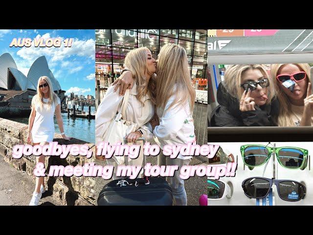 I FLEW TO THE OTHER SIDE OF THE WORLD ALONE!! *Australia Vlog 1*