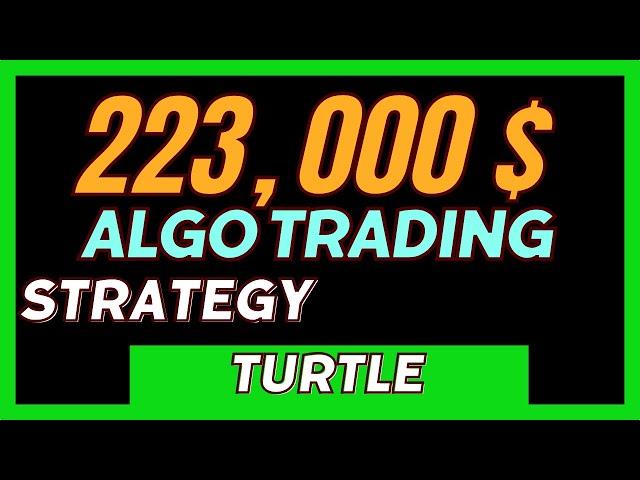 Best Algo trading Strategy | #1 Systematic Entry and Exit signal
