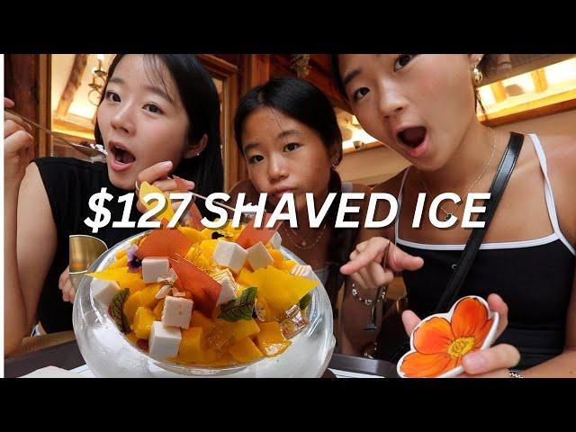 $1 vs $127 Shaved Ice (Bingsu) in Korea!!