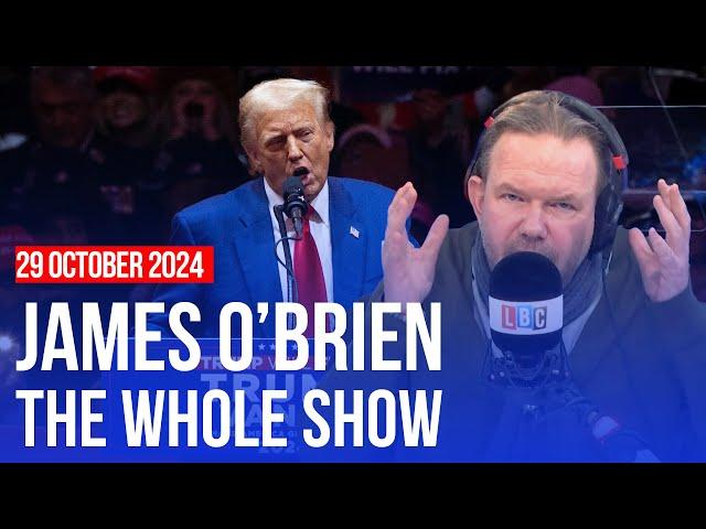 If Trump wins, what happens here? | James O'Brien - The Whole Show