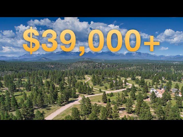 Nine Affordable Lots in Pagosa Springs, Colorado!