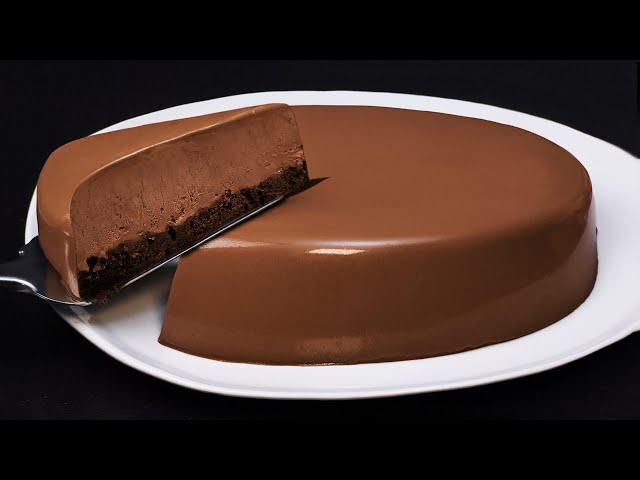 Excellent chocolate mousse without oven, baking and gelatin! Simply the best cake recipe...