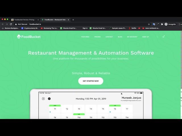 FoodBucket Software Review: Pricing - Features & Alternatives