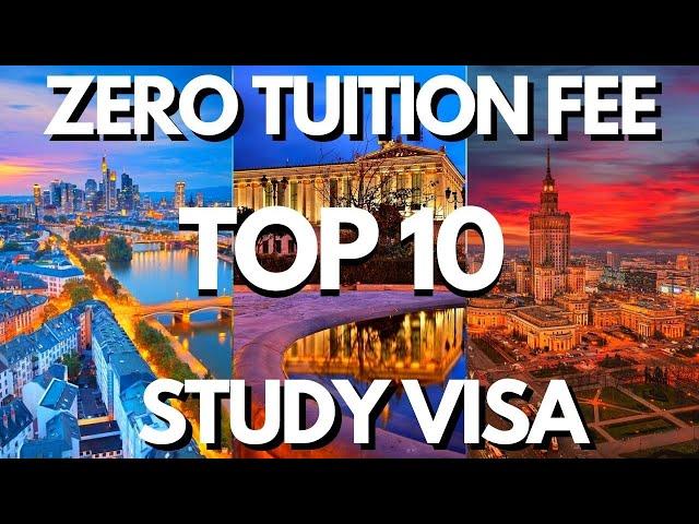 Top 10 Countries to Go for Study with Low/Zero Tuition Fee in 2023