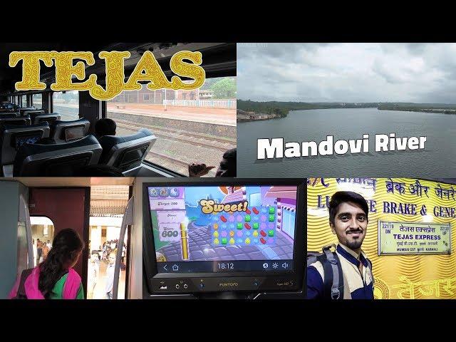 Journey Mumbai to Goa onboard India's First TEJAS Express - Part II