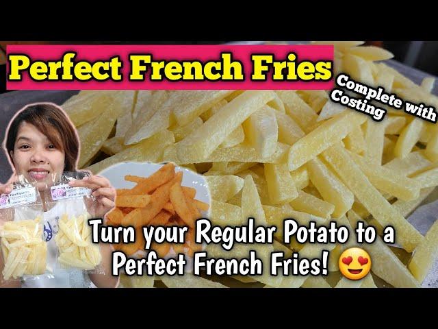 French Fries Recipe, Achieve na Achieve ang Original Fries, Complete with Costing