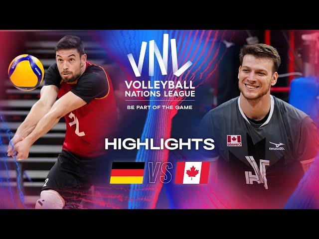  GER vs.  CAN - Highlights | Week 3 | Men's VNL 2024