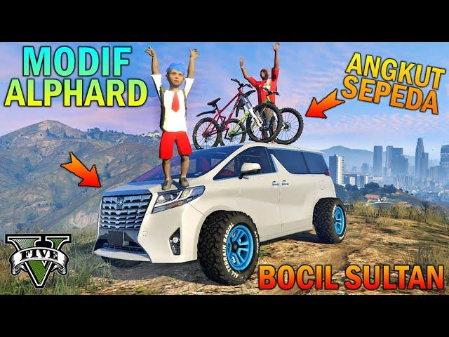 BOCAH SD MODIF ALPHARD OFFROAD BAN MONSTER - GTA 5 SULTAN BOCIL