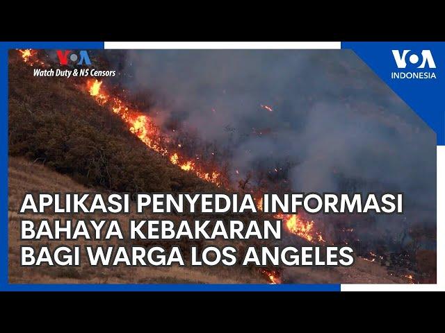 Aplikasi Penyedia Informasi Bahaya Kebakaran bagi Warga Los Angeles