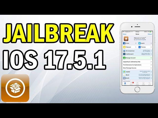 iOS 17.5.1 Jailbreak - How To Jailbreak iOS 17.5.1 No Computer Untethered Cydia in 2024!