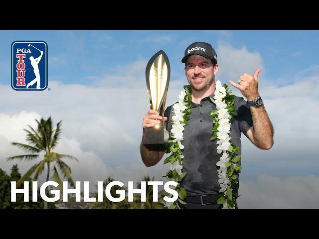 Nick Taylor shoots 5-under 65 | Round 4 highlights | Sony Open | 2025